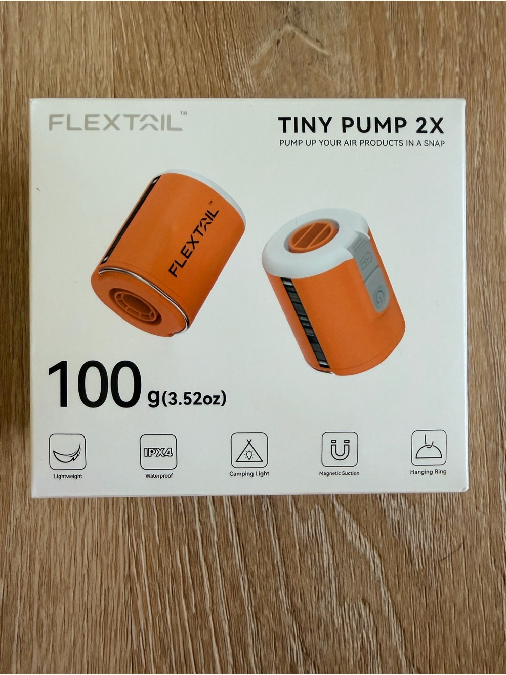 FLEXTAIL Tiny Pump 2X 3 in 1 Outdoor Camping Lamp- NWT